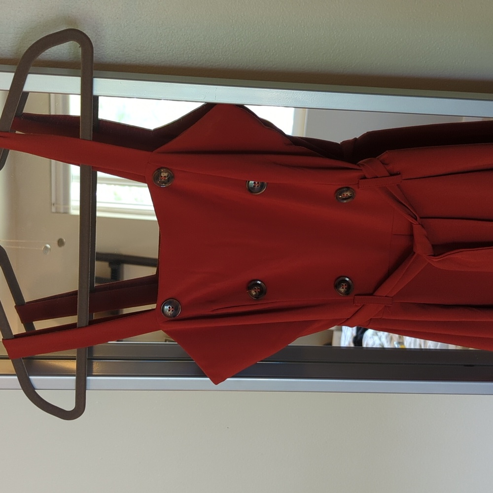 Rust jumpsuit - Picture 2 of 3